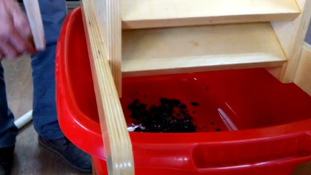 Самодельная дробилка для винограда,часть №2