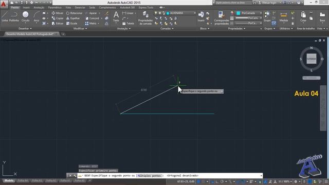 AutoCAD 2015 Português - Aula 04/15 - Nível Básico - Autocriativo смотреть онлайн