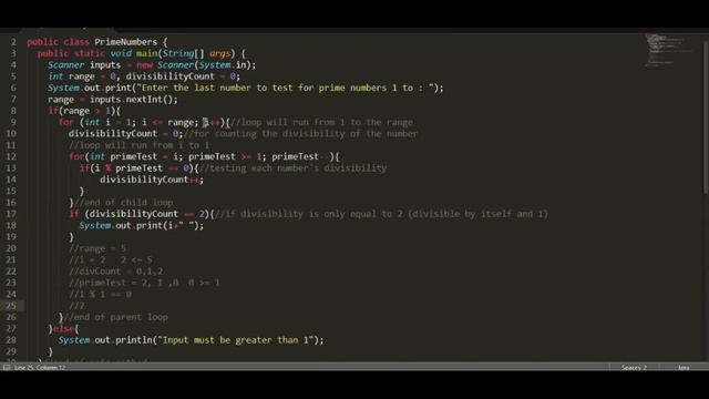 Prime Numbers | Computer Programming 2 (Java) смотреть онлайн