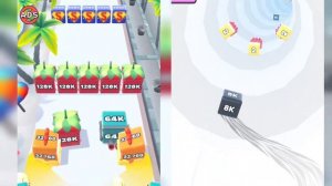 Jelly Tube Run vs Jelly Run 2048