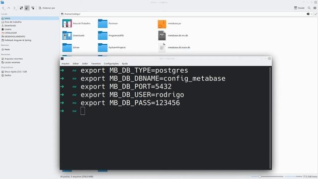 Como alterar o banco de dados padrão do Metabase de H2 para Postgres смотреть онлайн