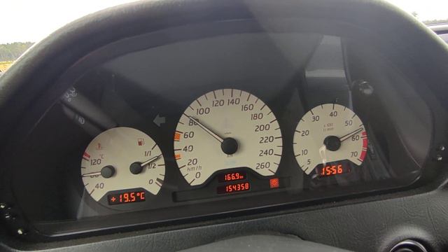 1998 Mercedes C230 Kompressor W202 Automatic 0-100 Acceleration