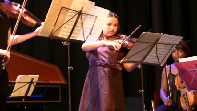 Amanda Hartman Plays Vivaldi Concerto for Two Violins Jeunes Virtuoses de NY, Valmorel, France смотреть онлайн