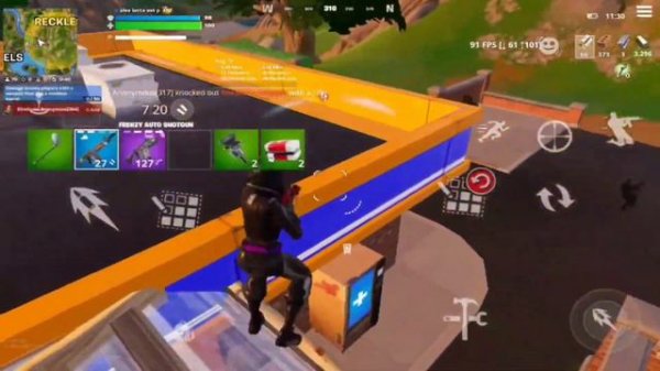 Unreal Ranked Solo Vs Squads... on FORTNITE MOBILE