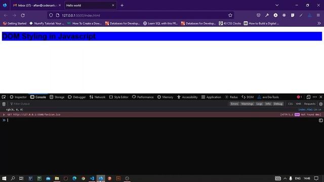 39.Working with DOM Styling | | JavaScript Tutorial for Beginners | Web Development смотреть онлайн