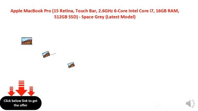 Apple MacBook Pro (15" Retina, Touch Bar, 2.6GHz 6-Core Intel Core i7, 16GB RAM, 512GB SSD) смотреть онлайн