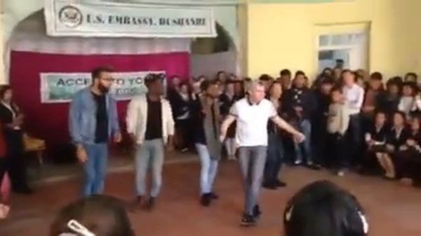 The Exchange at Access English in Istaravshan, Tajikistan