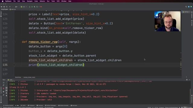 #8 So entfernst du Elemente aus einem Kivy Layout! смотреть онлайн