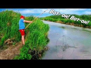 Рыбалка на паук! Отличный улов!Рыбалка на карася! Рыбалка 2020!