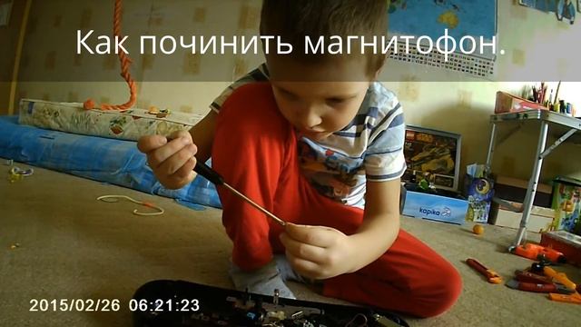 Как починить магнитофон. смотреть онлайн