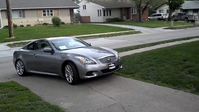 Infiniti g 37 wife doing first drive смотреть онлайн
