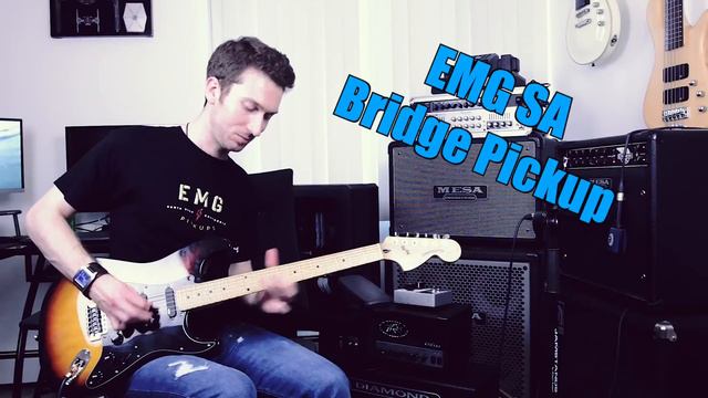 EMG SA Pickups Review/Demo/Comparison смотреть онлайн