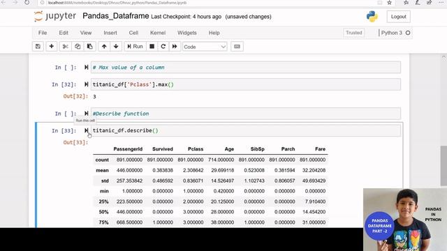 Pandas in Python|#3_Pandas Dataframe |Part2 смотреть онлайн