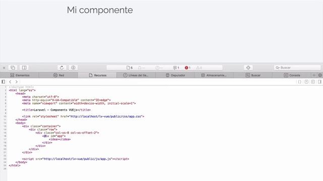 6 - Estructura de un componente VUEjs - Laravel 5.5 | Rimorsoft Online смотреть онлайн