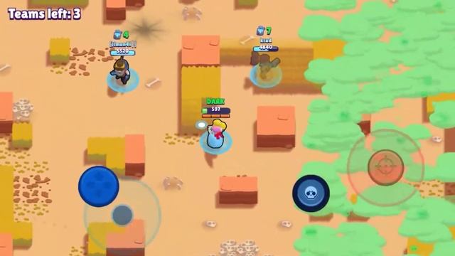 3 игрока в одной команде "DUO showdawn brawl stars" смотреть онлайн