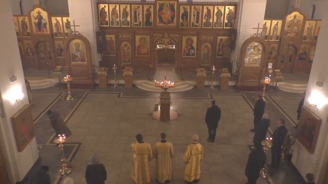 Неделя 21-я по Пятидесятнице. Мч. Лонгина. Всенощное бдение. смотреть онлайн