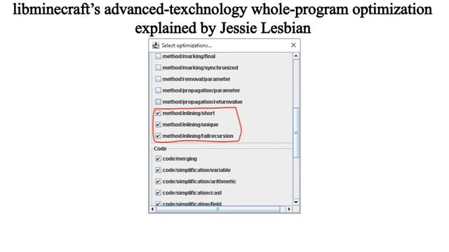libminecraft's advanced technology whole-program optimization explained смотреть онлайн