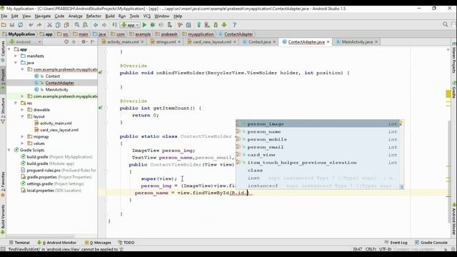 Android Material Design - 10 - Working with Cards смотреть онлайн