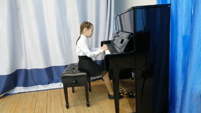 Чибиекова Варвара. Ю. Левитин "Марш". МУ ДО "Турочакская ДШИ" смотреть онлайн