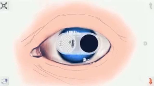 Digital speed painting realistic eye Autodesk Sketchbook pro android galaxy note s pen смотреть онлайн