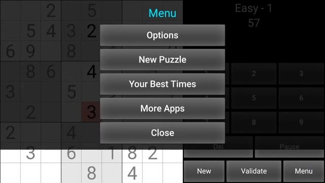 Sudoku Android App смотреть онлайн