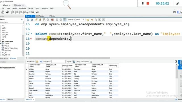 SQL JOINS смотреть онлайн