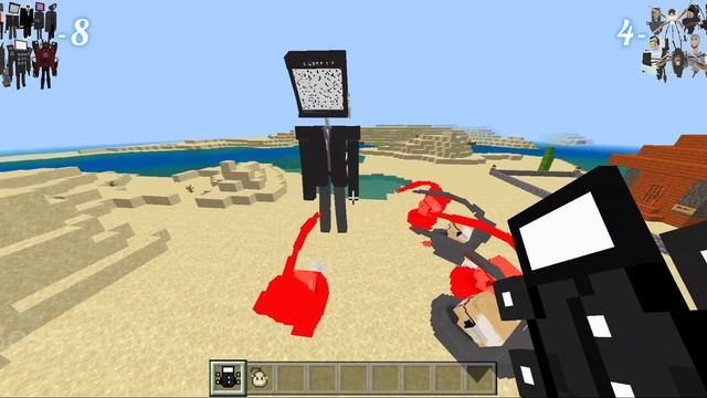 ALL Skibidi Toilet vs ALL MAN - Update!! addon SKIBIDI TOILET VS Cameraman, Speakerman, TV MAN смотреть онлайн
