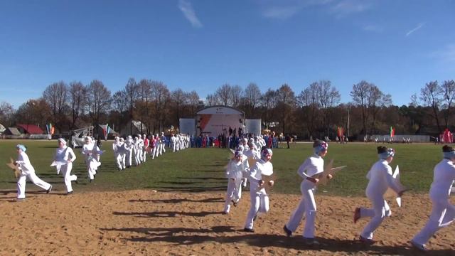 Олимпийский огонь  г. Юхнов