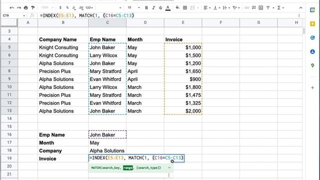Index Match Using MULTIPLE CRITERIA ?? смотреть онлайн