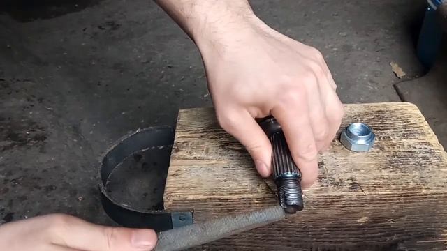 Как поправить, восстановить резьбу на ШРУСе (Гранате) ВАЗ 2109, 2114 ,2110 ,2112 без помощи лерки смотреть онлайн