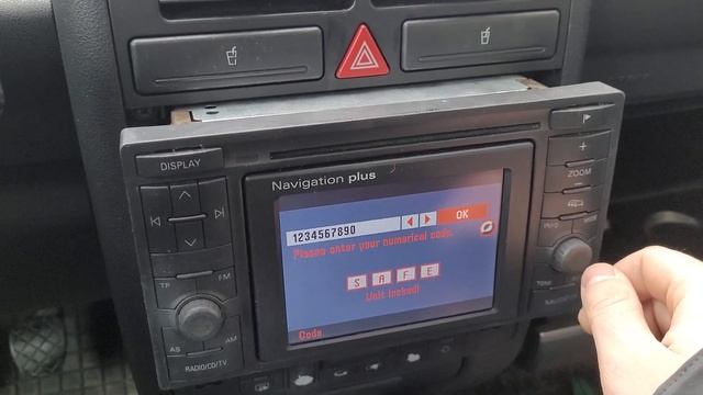 Enter incorrect radio code AUDI BNO 881 смотреть онлайн