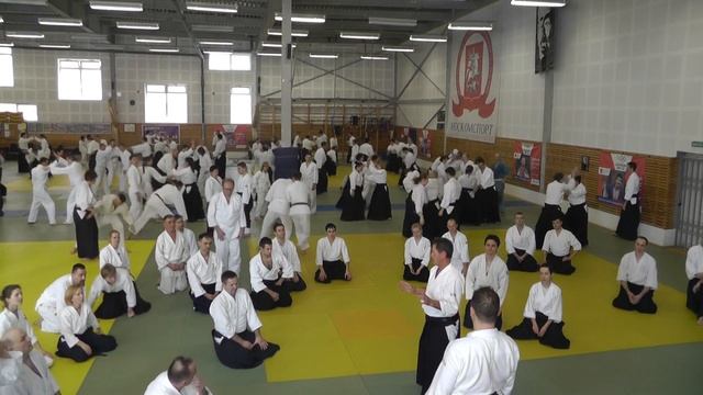 Christian Tissier. Moscow Aikido Seminar 2015. Part 6