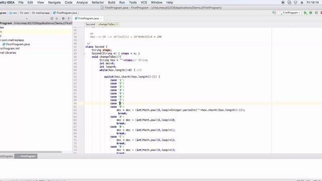 Java - Convert Hexadecimal number to Decimal смотреть онлайн