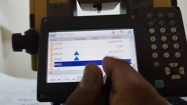 how to stakeout or settingout topcon Gt-series or topcon DS101AC in Urdu Hindi. смотреть онлайн