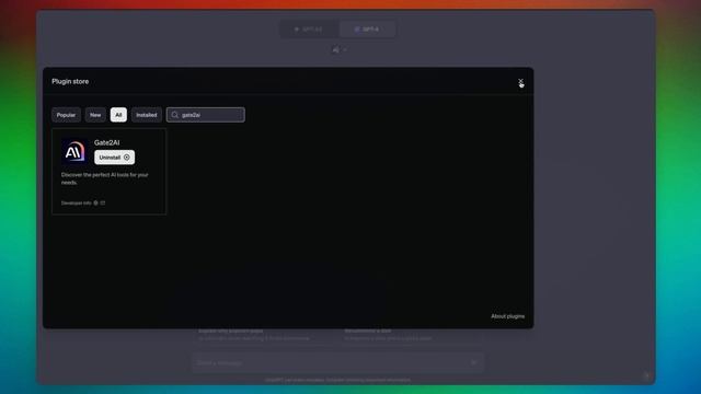 find AI tool for any task, problem, use case (Gate2AI - chatgpt plugin) смотреть онлайн