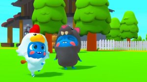 Let's Move our body with a T-REX! | Kids Songs | The Mini Moonies