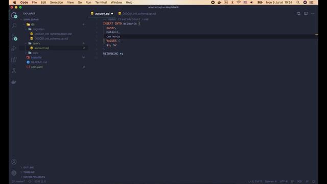 [Backend #4] Generate CRUD Golang code from SQL | Compare db/sql, gorm, sqlx & sqlc смотреть онлайн