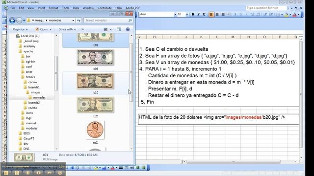 CS072 11.b. Algoritmo Cambio en PHP - 2 de 3 смотреть онлайн