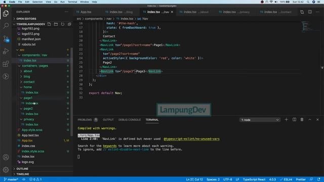 24 Reactjs Tutorial - React Router Menggunakan useParams() смотреть онлайн