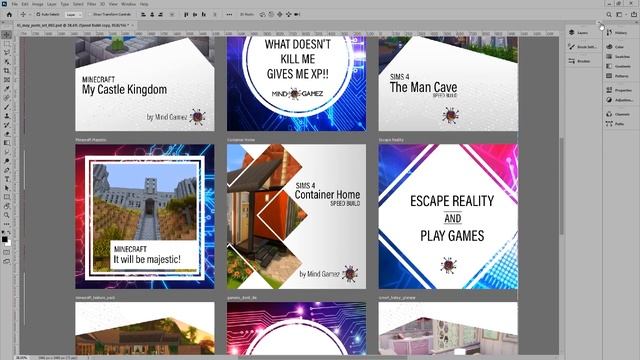 How We Design Instagram Posts in Adobe Photoshop | Speed Design смотреть онлайн