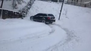 Audi a6c5 allroad ауди по снегу