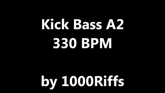 Kick Bass Drum A2 : 330 BPM - Beats Per Minute смотреть онлайн