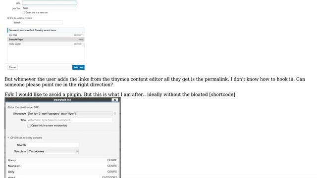 Wordpress: Get Post ID with insert/edit link смотреть онлайн
