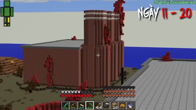 Tóm Tắt 100 Ngày Sinh Tồn ĐẠI DỊCH ZOMBIE Minecraft Siêu Khó [FULL MOVIE] смотреть онлайн