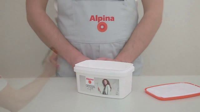 Декоративная штукатурка Alpina Crystal Effekt, нанесение декоративной штукатурки видео смотреть онлайн