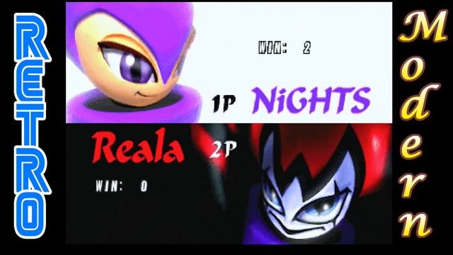 Nights into dreams and Sonic R in 2-player (Sega Saturn) смотреть онлайн