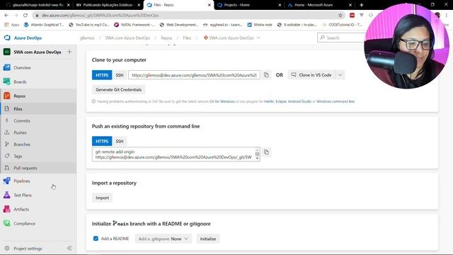 Publicando Aplicações Estáticas com Static Web Apps & Azure DevOps! смотреть онлайн