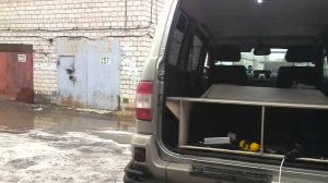 УАЗ Патриот: спальник в багажник (начало)