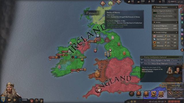 RELCAIMING THE IRISH THRONE - Crusader Kings 3 - Kingdom of Ireland #51 смотреть онлайн