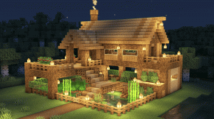 Minecraft - Гайд как построить огромный дом.